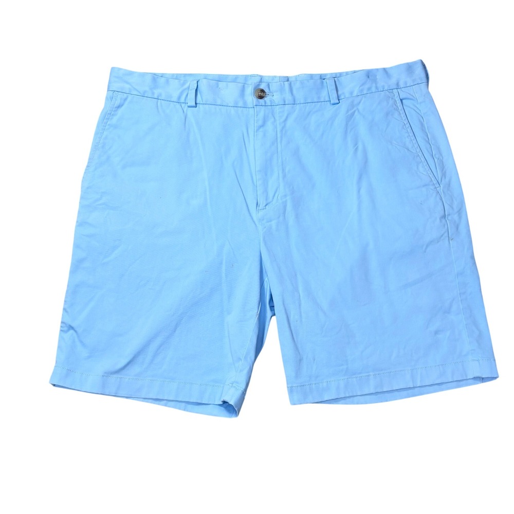 Vineyard Vines Shorts Blue Cotton Blend Preppy Prep Men Size 40